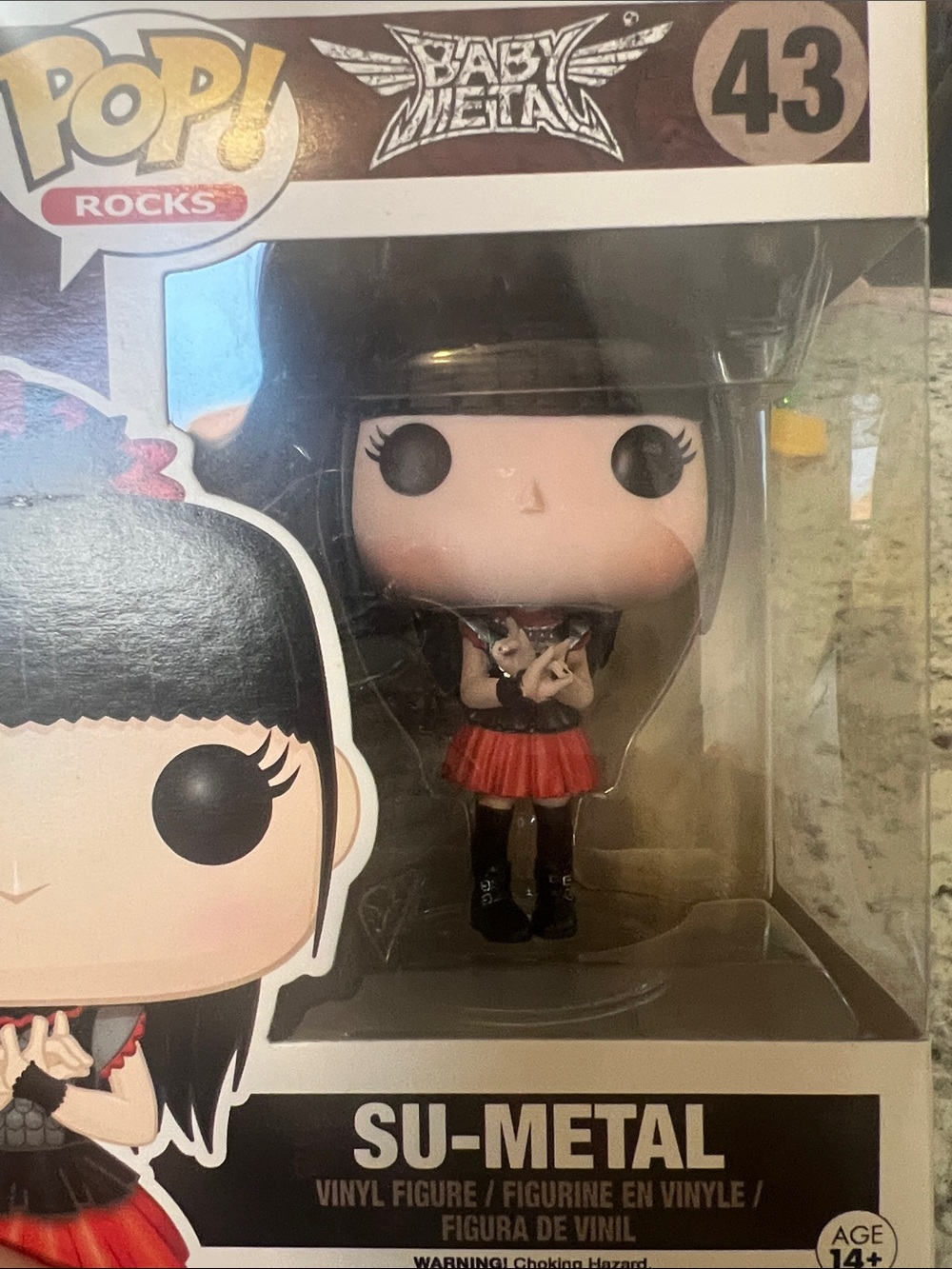 Funko SU-METAL Vinyl Figure – Black & Red